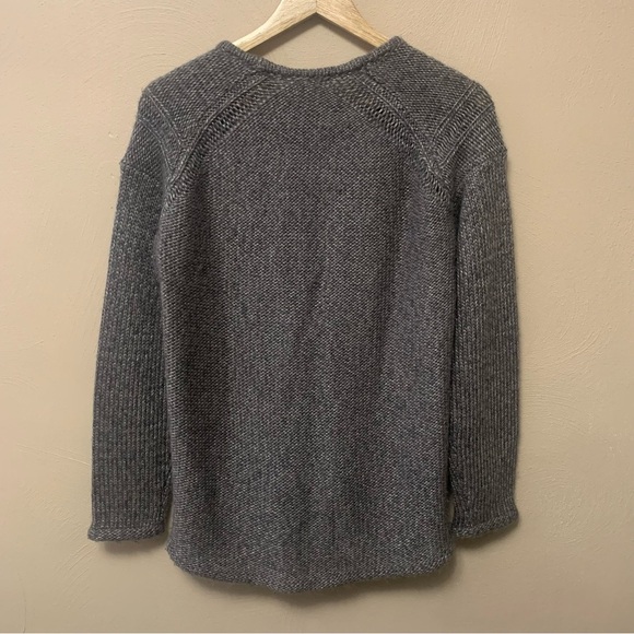Helmut Lang Gray Alpaca Wool Sweater Size Small - Picture 6 of 7